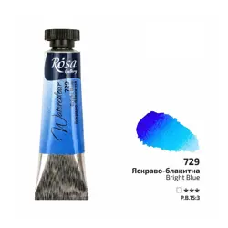 Akvarelové barvy Rosa 10 ml 729 bright blue